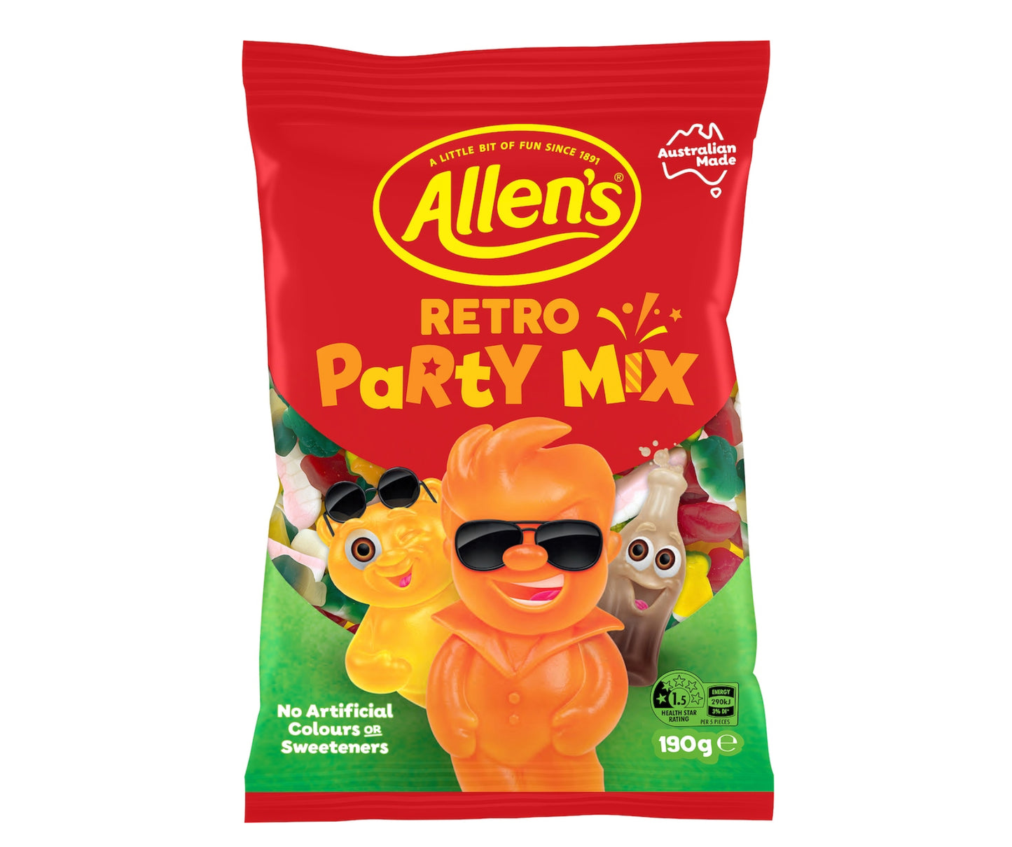 Allen’s retro party mix 190g