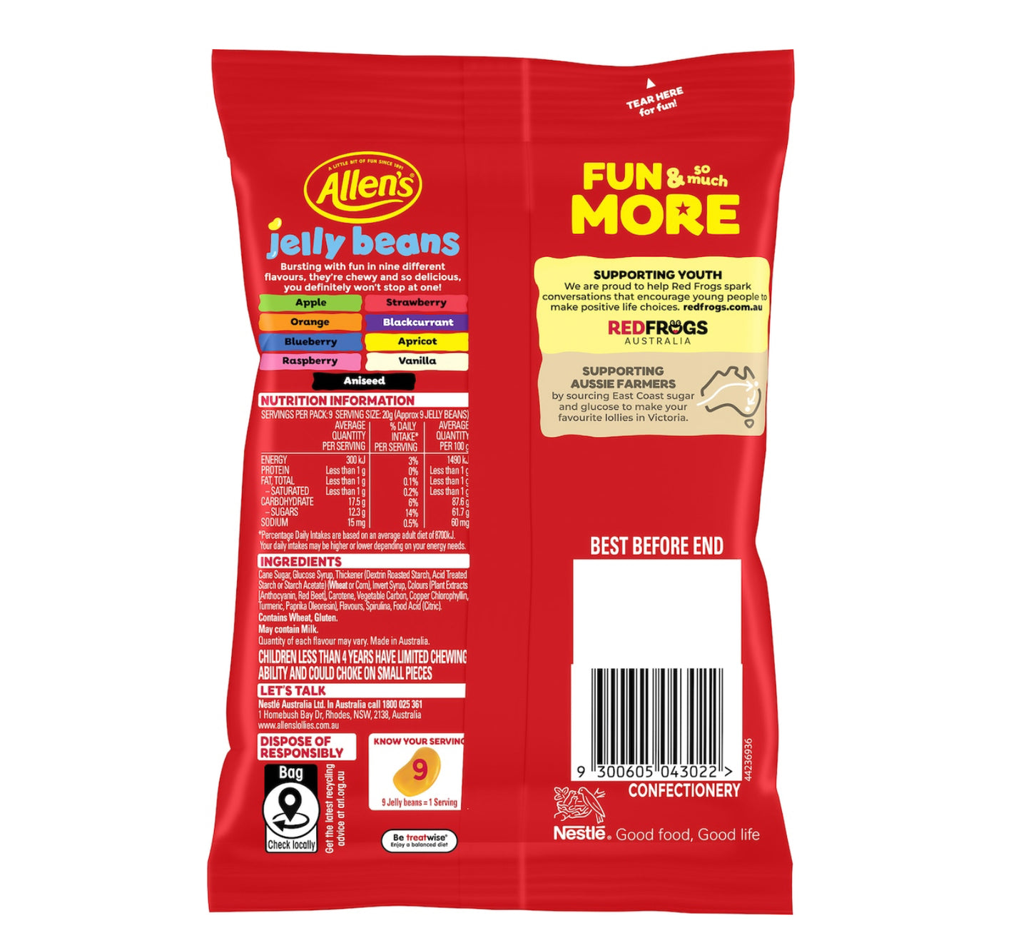 Allen’s jelly beans 190g