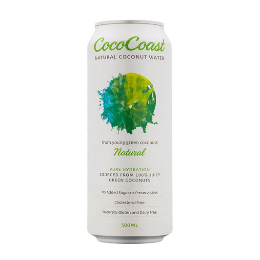 500ml coco coast natural coconut water