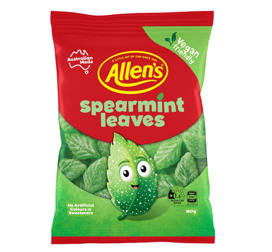 Allen’s spearmint leaves 160g