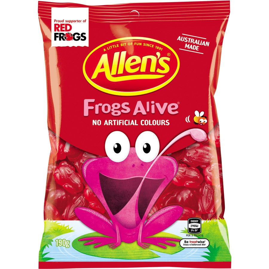 Allen’s frogs alive 190g